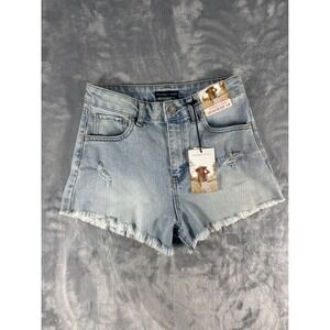 Denim Blue Women's Shorts